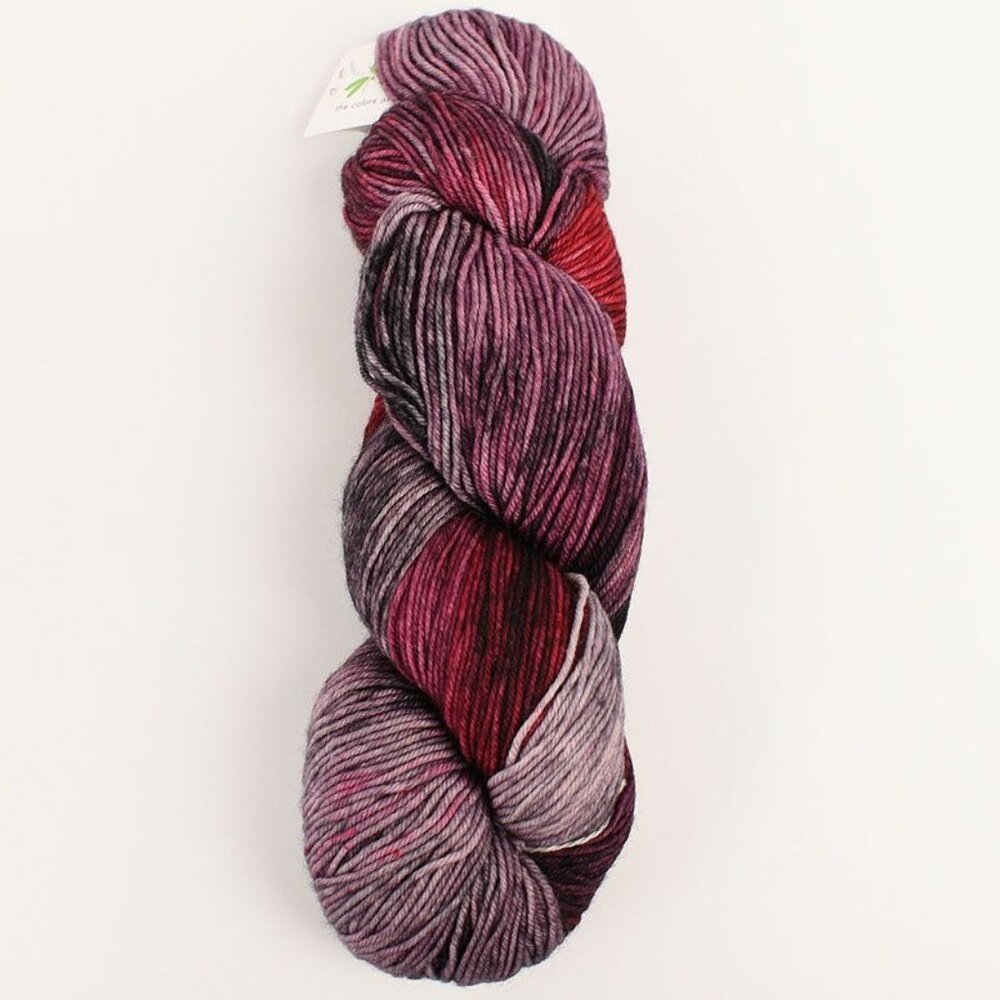 Dragonfly Fibers Damsel Yarn Skein 335 Yards 100% Superwash Merino Big Apple